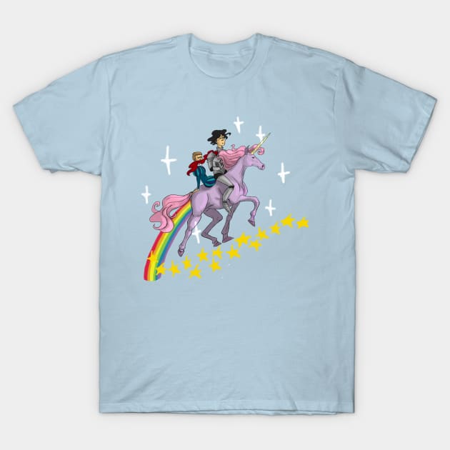 Unicorn Johnlock T-Shirt by giuliadrawsstuff